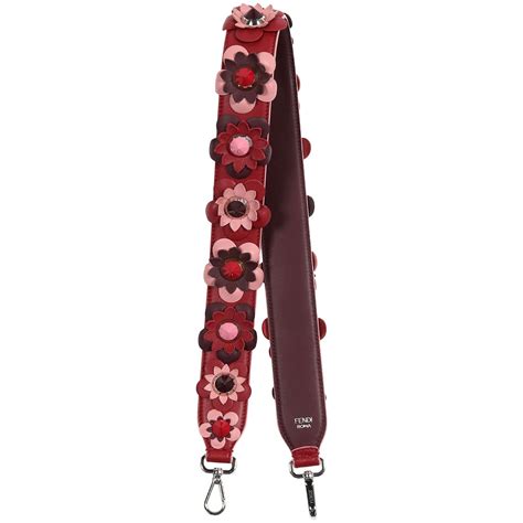 fendi 2018 floral strap you shoulder strap|Fendi Strap You Floral Studded Shoulder Strap .